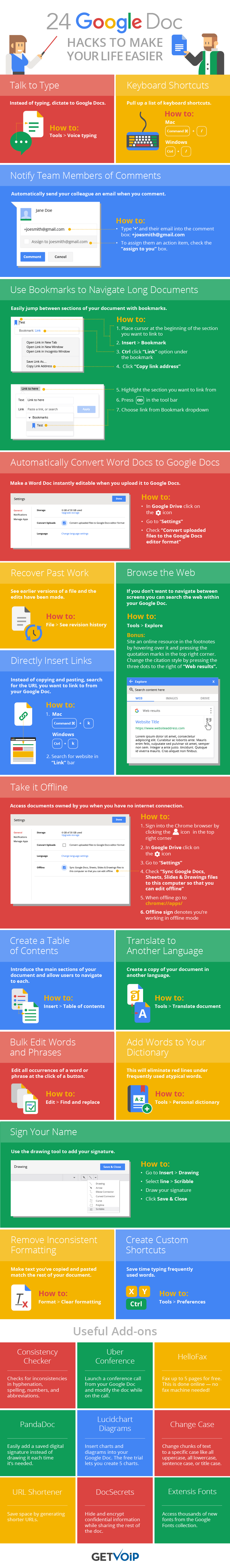 Google Hacks Infograph